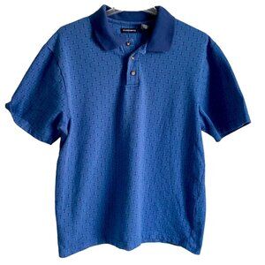 Knightsbridge Men's Polo Shirt Large Blue Short Sleeve